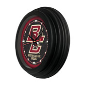 Boston College 15" Traditional Wall Clock by Holland Bar Stool Co., ClkNL15BKBostnC