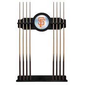 San Francisco Giants Solid Wood Cue Rack by Holland Bar Stool, AGS-CueBKMLBSFG