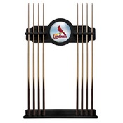 St. Louis Cardinals Solid Wood Cue Rack by Holland Bar Stool, AGS-CueBKMLBStL