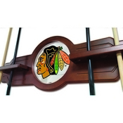 Chicago Blackhawks Cue Rack by Holland Bar Stool, CueChiHwk