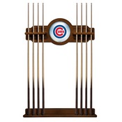 Chicago Cubs Solid Wood Cue Rack by Holland Bar Stool, AGS-CueBKMLBCub