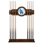 Los Angeles Dodgers Solid Wood Cue Rack by Holland Bar Stool, AGS-CueBKMLBLAD