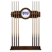TCU Cue Rack by Holland Bar Stool, CueTexChr