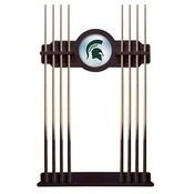 Michigan State Cue Rack by Holland Bar Stool, CueMichSt