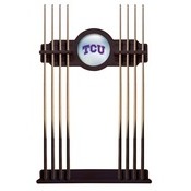 TCU Cue Rack by Holland Bar Stool, CueTexChr