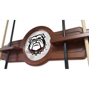 Georgia "Bulldog" Cue Rack by Holland Bar Stool, CueGA-Dog