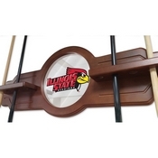 Illinois State Cue Rack by Holland Bar Stool, CueIllStU
