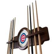 Chicago Cubs Solid Wood Cue Rack by Holland Bar Stool, AGS-CueBKMLBCub