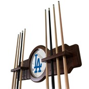 Los Angeles Dodgers Solid Wood Cue Rack by Holland Bar Stool, AGS-CueBKMLBLAD