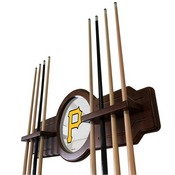 Pittsburgh Pirates Solid Wood Cue Rack by Holland Bar Stool, AGS-CueBKMLBPit