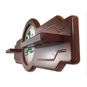 Notre Dame (Leprechaun) Cue Rack by Holland Bar Stool, CueND-Lep