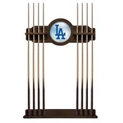 Los Angeles Dodgers Solid Wood Cue Rack by Holland Bar Stool, AGS-CueBKMLBLAD