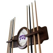 TCU Cue Rack by Holland Bar Stool, CueTexChr