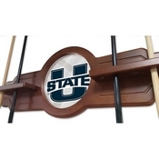 Utah State Cue Rack by Holland Bar Stool, CueUtahSt