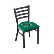 L00418 Black Wrinkle Hawaii Stationary Chair with Ladder Style Back by Holland Bar Stool Co., L00418Hawaii