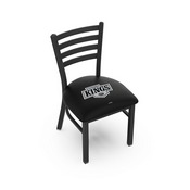 L00418 Black Wrinkle Los Angeles Kings Stationary Chair with Ladder Style Back by Holland Bar Stool Co., L00418LAKing