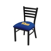 L00418 Black Wrinkle Pitt Stationary Chair with Ladder Style Back by Holland Bar Stool Co., L00418Pittsb