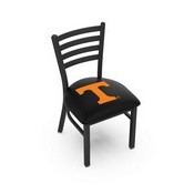 L00418 Black Wrinkle Tennessee Stationary Chair with Ladder Style Back by Holland Bar Stool Co., L00418Tennes