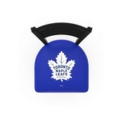 L00418 Black Wrinkle Toronto Maple Leafs Stationary Chair with Ladder Style Back by Holland Bar Stool Co., L00418TorMpl