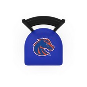 L004 Boise State 30" Stationary Bar Stool with Black Wrinkle Finish, L00430BoiseS
