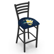 L004 Corona (5 Limes) Stationary Stool with Black Wrinkle Finish by Holland Bar Stool Co.