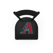 L004 Arizona Diamondbacks Stool with Black Wrinkle Finish by HBS, AGS-L00425MLBAri