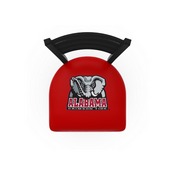 L014 Alabama Swivel Stool with Black Wrinkle Finish (Script "A") Logo, L014AL-Ele