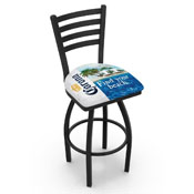 L014 Corona (FYB-Front) Swivel Stool with Black Wrinkle Finish by Holland Bar Stool Co.