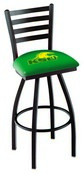 L014 Kentucky State University Swivel Stool with Black Wrinkle Finish, L014KYStUn