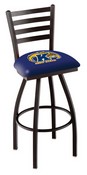 L014 Kent State Swivel Stool with Black Wrinkle Finish, L014KentSt