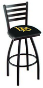 L014 Long Beach State University Swivel Stool with Black Wrinkle Finish, L014LBStUn