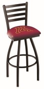 L014 Minnesota Swivel Stool with Black Wrinkle Finish, L014MinnUn