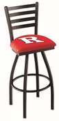 L014 Rutgers Swivel Stool with Black Wrinkle Finish, L014Rutger