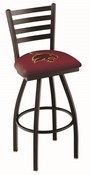 L014 Texas State Swivel Stool with Black Wrinkle Finish, L014TexsSt