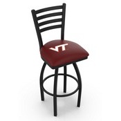 L014 Virginia Tech Swivel Stool with Black Wrinkle Finish, L014VATech