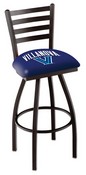 L014 Villanova Swivel Stool with Black Wrinkle Finish, L014Vilnva
