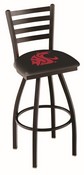 L014 Washington State Swivel Stool with Black Wrinkle Finish, L014WashSt