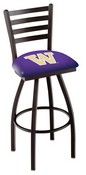 L014 Washington Swivel Stool with Black Wrinkle Finish, L014WashUn
