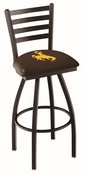 L014 Wyoming Swivel Stool with Black Wrinkle Finish, L014Wymng