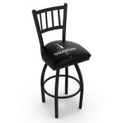 L018 Vegas Golden Knights - 2023 Stanley Cup Swivel Stool with Black Wrinkle Finish By HBS, AGS-L01825LVGdKnCup23