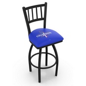 L018 Texas Rangers - 2023 World Series Champions Swivel Stool with Black Wrinkle Finish by HBS, AGS-L01825MLBTexWS23