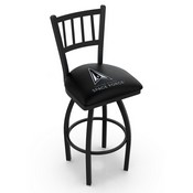 L018 U.S. Space Force Swivel Stool with Black Wrinkle Finish by Holland Bar Stool, AGS-L01825SpaFor