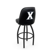 L048 Logo Grizzly Xavier Swivel Stool with Black Wrinkle Finish by Holland Stool Co., AGS-L04825Xavier