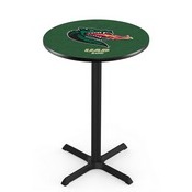 L211 - Black Wrinkle UAB Pub Table by Holland Bar Stool Co.