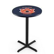 L211 - Black Wrinkle Auburn Pub Table by Holland Bar Stool Co.