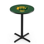 L211 - Black Wrinkle Baylor Pub Table by Holland Bar Stool Co.
