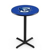 L211 - Black Wrinkle Creighton Pub Table by Holland Bar Stool Co.