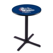 L211 - Black Wrinkle Gonzaga Pub Table by Holland Bar Stool Co.