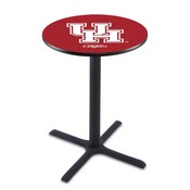 L211 - Black Wrinkle Houston Pub Table by Holland Bar Stool Co.