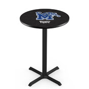 L211 - Black Wrinkle Memphis Pub Table by Holland Bar Stool Co.